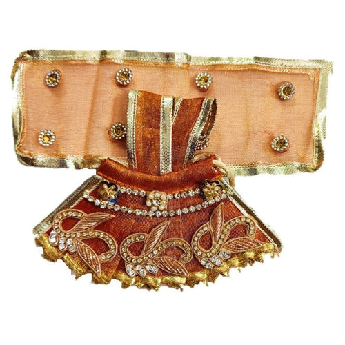 Mata Rani _Zari Poshak- Lehenga Length - (2