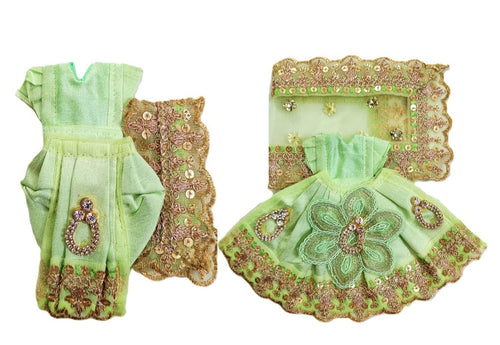 Radha Krishan-Fancy-Poshak Lehenga/Dhoti- Length 3