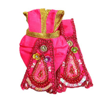 Load image into Gallery viewer, Radha Krishan-Poshak-Lehenga/Dhoti-Size 3&quot; Inch