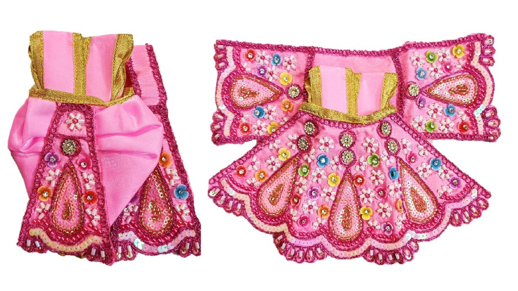 Radha Krishan-Poshak-Lehenga/Dhoti-Size 4