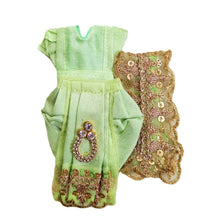 Load image into Gallery viewer, Radha Krishan-Fancy-Poshak Lehenga/Dhoti- Length 3&quot; Inch&#39;s for idol total height 6&quot; Inch&#39;s