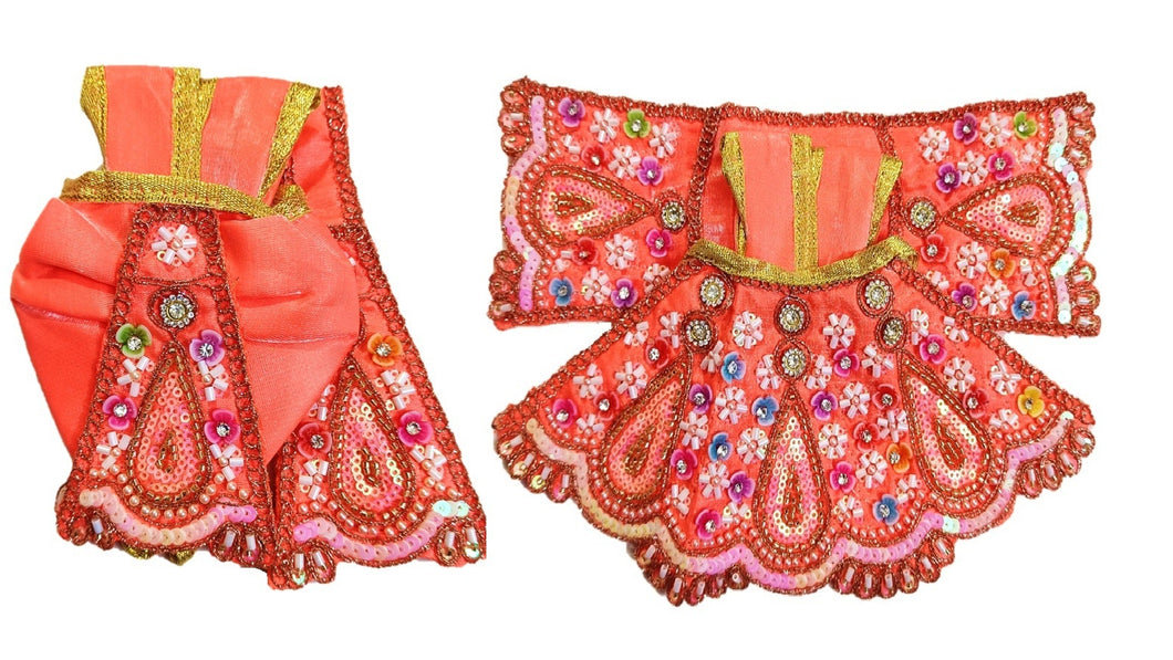 Radha Krishan-Poshak-Lehenga/Dhoti-Size 4