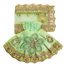 Load image into Gallery viewer, Radha Krishan-Fancy-Poshak Lehenga/Dhoti- Length 3&quot; Inch&#39;s for idol total height 6&quot; Inch&#39;s