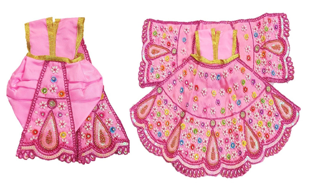 Radha Krishan-Poshak-Lehenga/Dhoti- Length Size 6