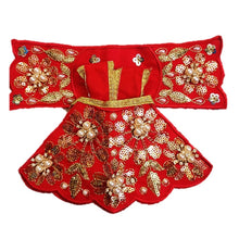 Load image into Gallery viewer, Radha Krishan-Poshak-Lehenga/Dhoti-Size 3&quot; Inch