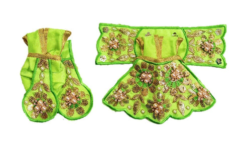 Radha Krishan-Poshak-Lehenga/Dhoti-Size 3