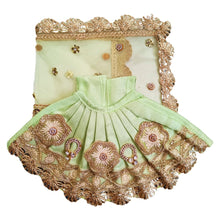 Load image into Gallery viewer, Radha Krishan-Fancy Poshak-Lehenga/Dhoti-Size 4" Inch's for idol total height 7" Inch's