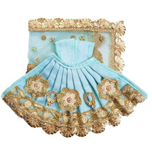 Load image into Gallery viewer, Radha Krishan-Fancy Poshak-Lehenga/Dhoti-Size 4" Inch's for idol total height 7" Inch's