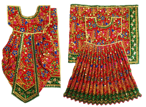 Radha Krishan _Poshak_ for Idol Height- 30