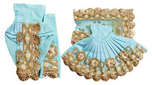 Load image into Gallery viewer, Radha Krishan-Fancy Poshak-Lehenga/Dhoti-Size 5" Inch's for idol total height 9" Inch's