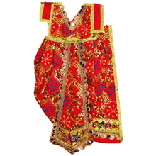 Load image into Gallery viewer, Radha Krishan _Poshak_ for Size No. 3 - for Idol Height 18" Inch's /1.5 feet