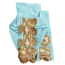 Load image into Gallery viewer, Radha Krishan-Fancy Poshak-Lehenga/Dhoti-Size 5" Inch's for idol total height 9" Inch's