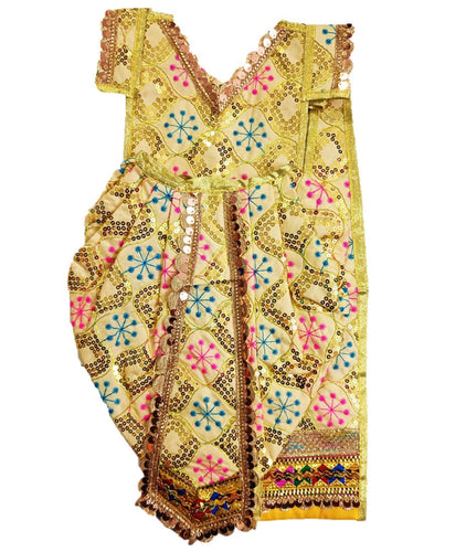 Ganesha/Krishna _Poshak_ Vastra for Size Idol Figure - (2 feet/24