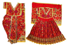 Load image into Gallery viewer, Radha Krishan _Poshak_ for Idol Height- 24" Inch's/2 ft feet - Size No. 4
