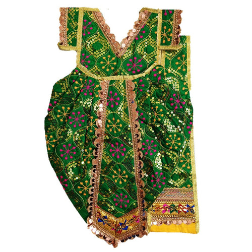 Ganesha/Krishna _Poshak_ Vastra for Size Idol Figure - (2 feet/24