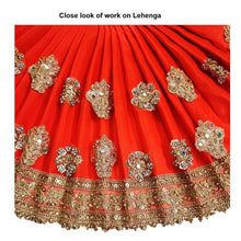 Load image into Gallery viewer, Mata Rani _Poshak_ Vastra for Devi Idol Figure - (18" Inch./1.5 feet)_ Size No. 3