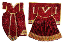 Load image into Gallery viewer, Radha Krishan _Poshak_ for Size No. 5 - for Height- 30" Inch/2.5 ft feet
