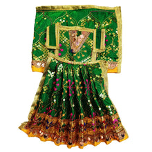 Load image into Gallery viewer, Radha Krishan-Poshak - For Idol Height 1 ft Feet /12 Inchs - Size No. 1