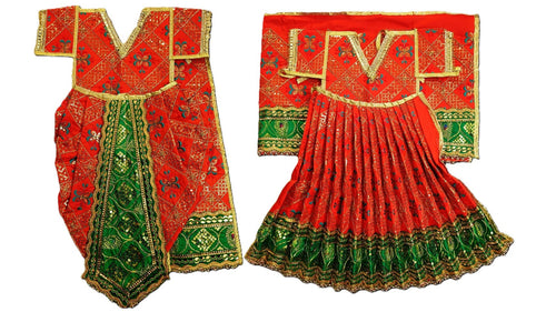 Radha Krishan _Poshak_ for Idol Height- 24