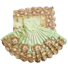 Load image into Gallery viewer, Radha Krishan-Fancy Poshak-Lehenga/Dhoti-Size 5" Inch's for idol total height 9" Inch's