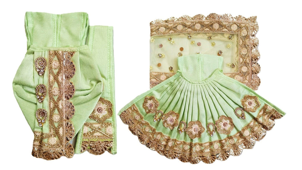 Radha Krishan-Fancy Poshak-Lehenga/Dhoti-Size 6