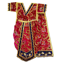 Load image into Gallery viewer, Radha Krishan _Poshak_ for Idol Height- 24" Inch's/2 ft feet - Size No. 4 (Velvet)