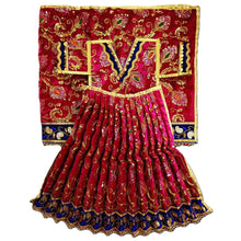 Load image into Gallery viewer, Radha Krishan _Poshak_ for Idol Height- 24" Inch's/2 ft feet - Size No. 4 (Velvet)
