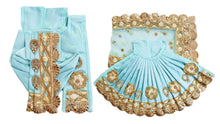 Load image into Gallery viewer, Radha Krishan-Fancy Poshak-Lehenga/Dhoti-Size 6" Inch's for idol total height 10-11" Inch's