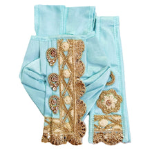 Load image into Gallery viewer, Radha Krishan-Fancy Poshak-Lehenga/Dhoti-Size 6" Inch's for idol total height 10-11" Inch's