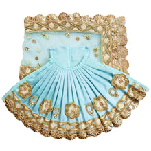 Load image into Gallery viewer, Radha Krishan-Fancy Poshak-Lehenga/Dhoti-Size 6" Inch's for idol total height 10-11" Inch's