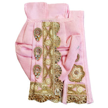 Load image into Gallery viewer, Radha Krishan-Fancy Poshak-Lehenga/Dhoti-Size 6" Inch's for idol total height 10-11" Inch's