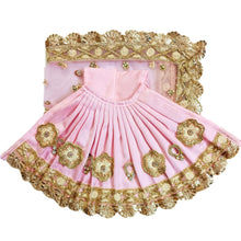 Load image into Gallery viewer, Radha Krishan-Fancy Poshak-Lehenga/Dhoti-Size 6" Inch's for idol total height 10-11" Inch's