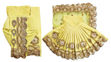 Load image into Gallery viewer, Radha Krishan-Fancy Poshak-Lehenga/Dhoti-Size 6" Inch's for idol total height 10-11" Inch's