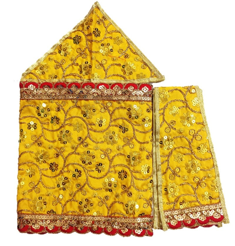 Sai Baba Dress_ Size No. 1 for Idol Height -12