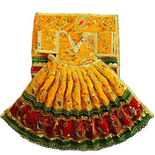 Load image into Gallery viewer, Radha Krishan-Poshak - For Idol Height 1 ft Feet /12 Inchs - Size No. 1 (Velvet)