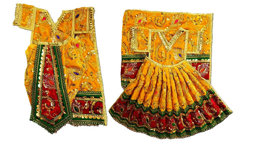 Radha Krishan _Poshak_ for Idol Height- 16