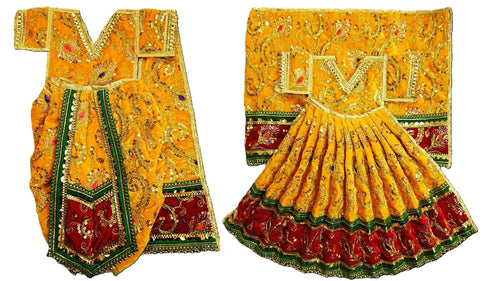 Radha Krishan _Fancy Poshak_ for Idol Height 18