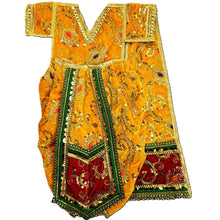 Load image into Gallery viewer, Radha Krishan _Fancy Poshak_ for Idol Height 18" Inch's /1.5 feet - Size No. 3 (Velvet)