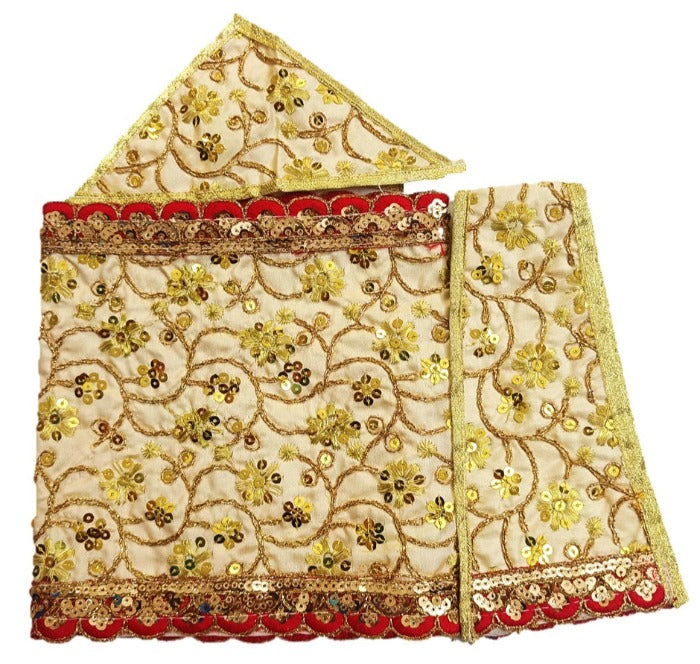 Sai Baba Dress_ Size No. 1 for Idol Height -12