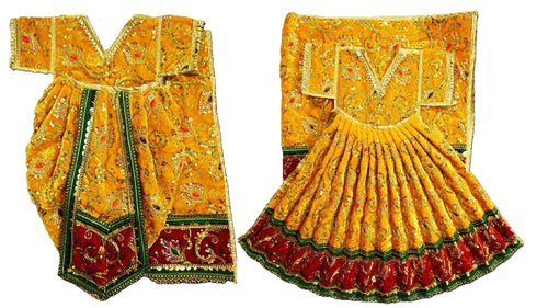 Radha Krishan _Poshak_ for Size No. 5 - for Height- 30