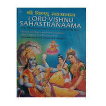 Load image into Gallery viewer, Lord Vishnu Sahastranaama (Roman English and Hindi Translation)