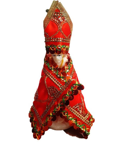 Sai Baba Dress_ Size_No. 2 for Idol height - 6