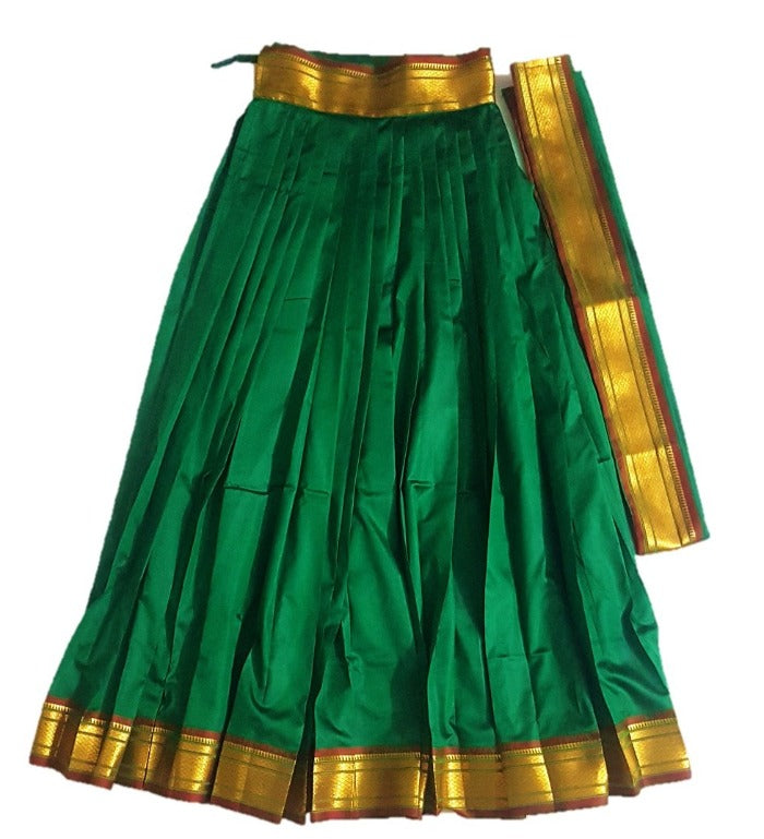 Mata Rani _Silk Saree Poshak - Lehenga Size - 35