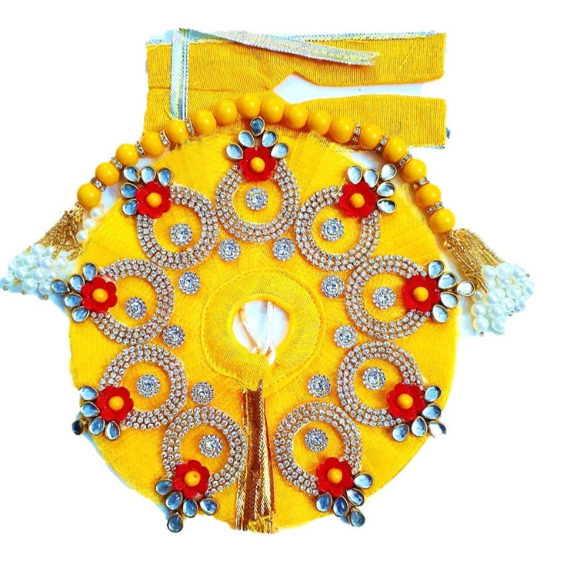Kanha/Laddu Gopal/Krishna Ji Dress/Fancy Poshak_Size No. 2