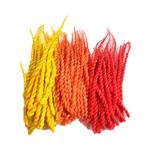 Load image into Gallery viewer, Long Colored Cotton Wicks/ Diya/Jyot Batti - length - 3&quot; Inchs
