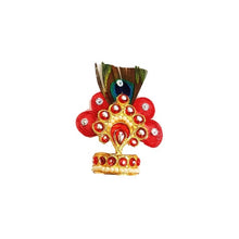 Load image into Gallery viewer, Laddu Gopal Ji Metal Mukut For Size 3 and 4.