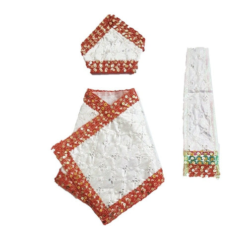 Sai Baba Dress_ Size No. 4 for Idol height - 9 Inchs.