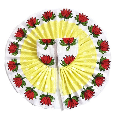 Kanha/Laddu Gopal/Krishna Ji Dress/ Poshak_Size No. 5_ (Cotton)