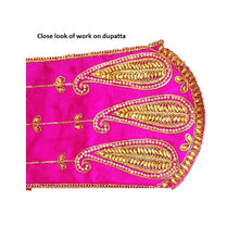Load image into Gallery viewer, Mata Rani _Poshak_ Vastra for Size Devi Idol Figure - (16" Inch.)/ 1.3 foot_ Size No. 2