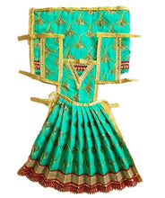 Load image into Gallery viewer, Mata Rani _Poshak_ Vastra for Devi Idol Figure - (12&quot; Inch./1 foot)_ Size No. 1
